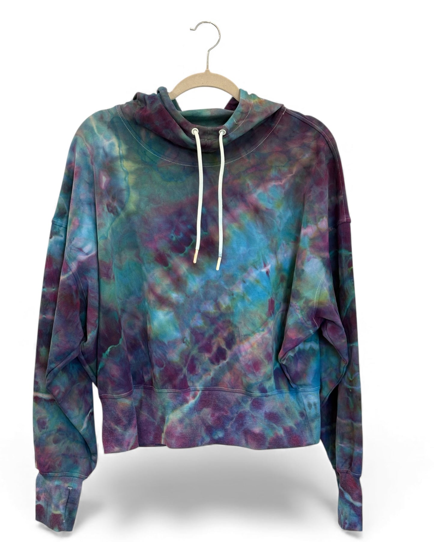 XL Women's Crop Pull Over Hoody "Loretta"