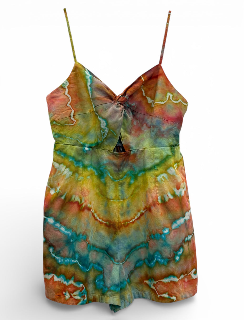 Large Twist Top Short Romper