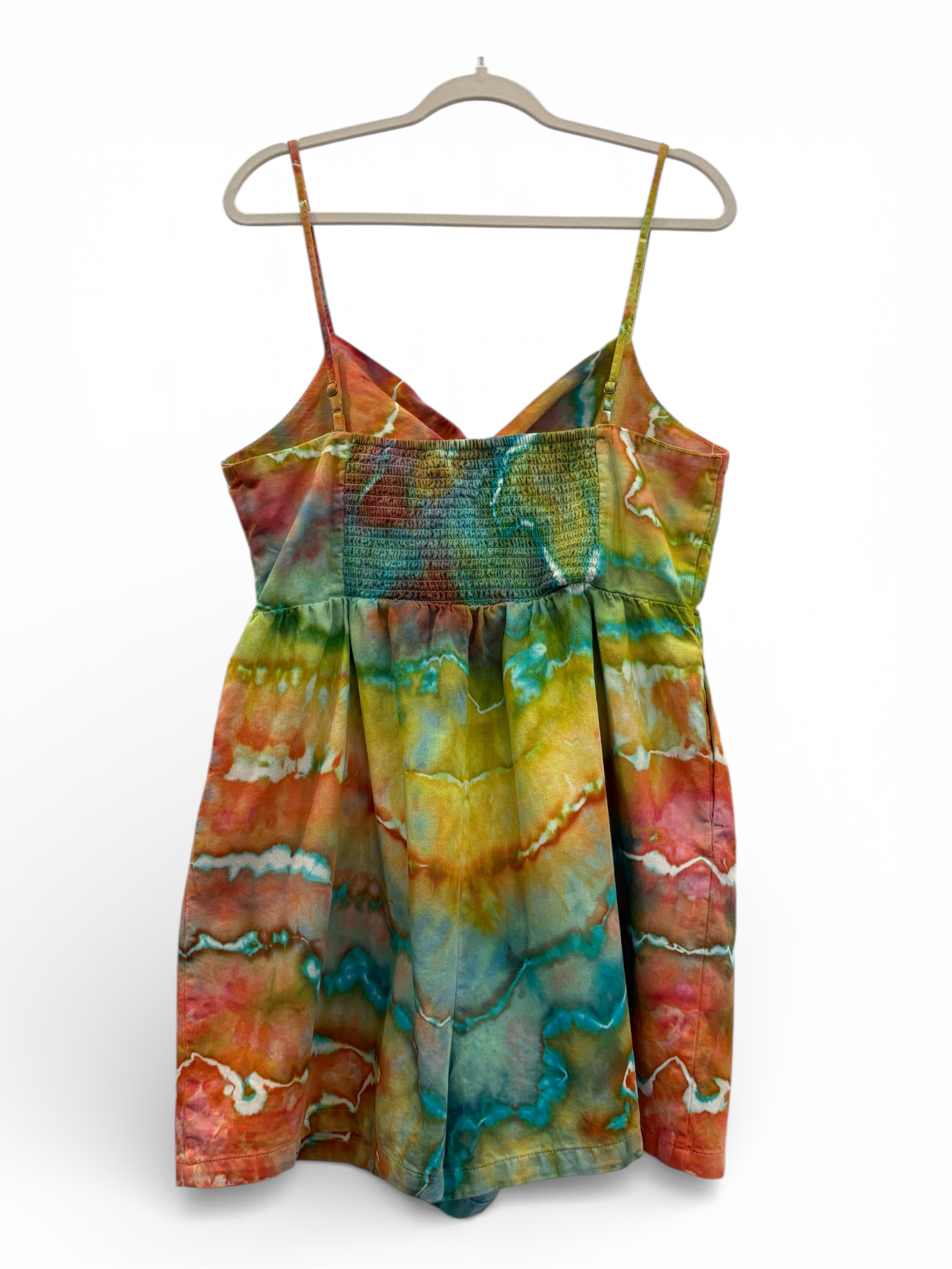 Large Twist Top Short Romper
