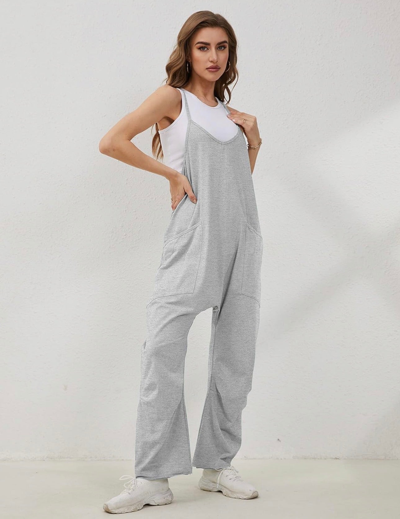 Large Women’s Cotton Romper