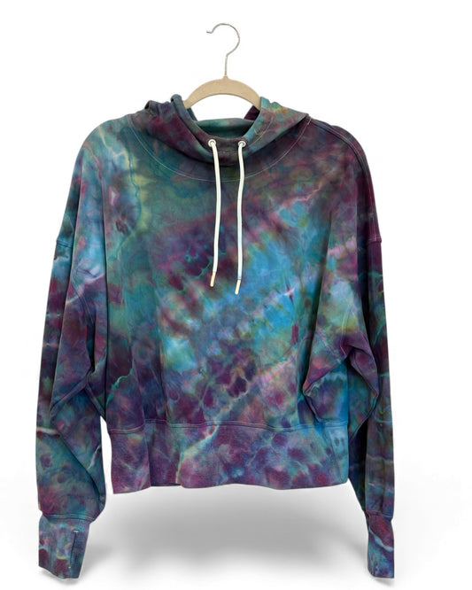 XL Women's Crop Pull Over Hoody "Loretta"