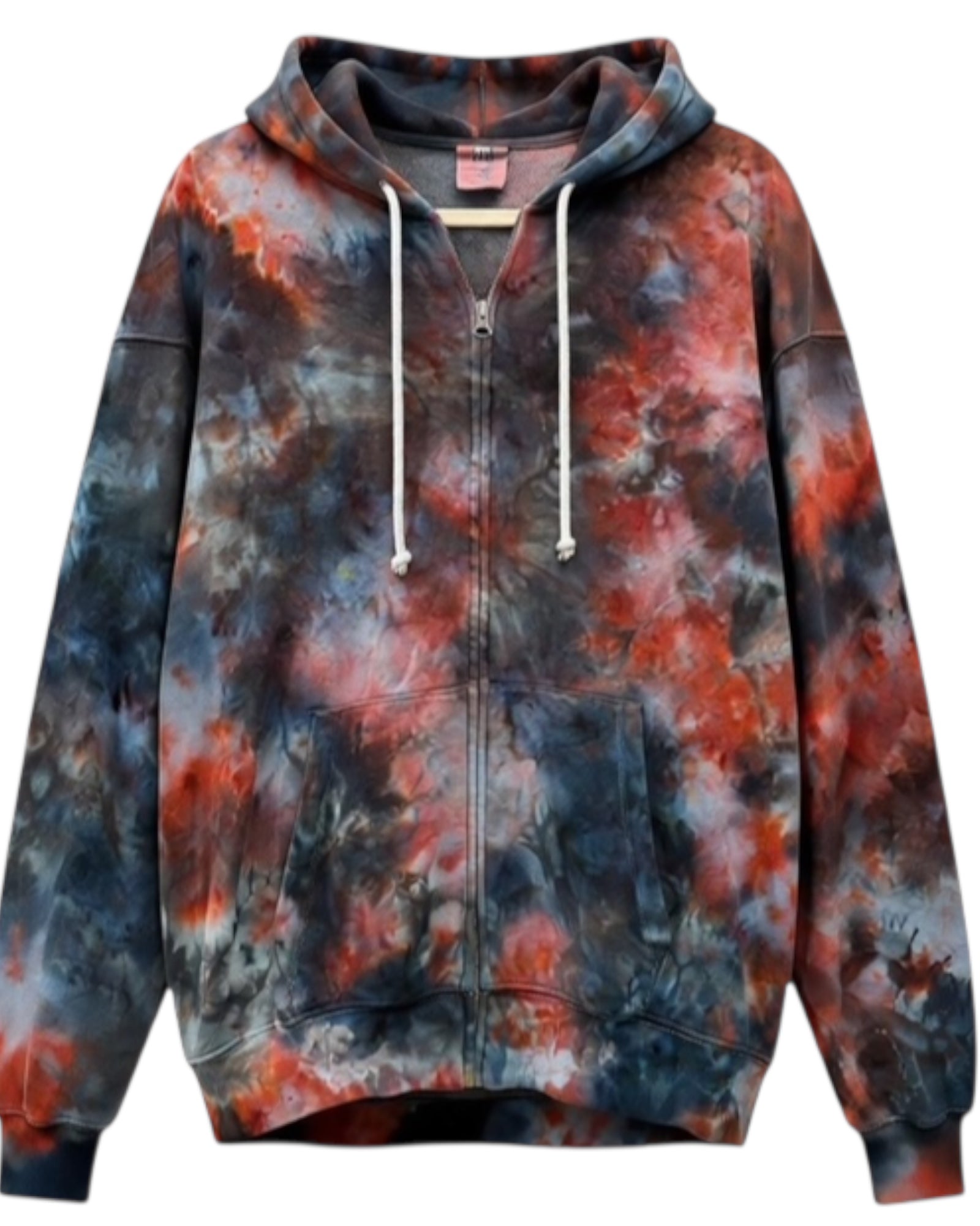 Medium Women's Zip Up Tunic Hoodie "Lilly"