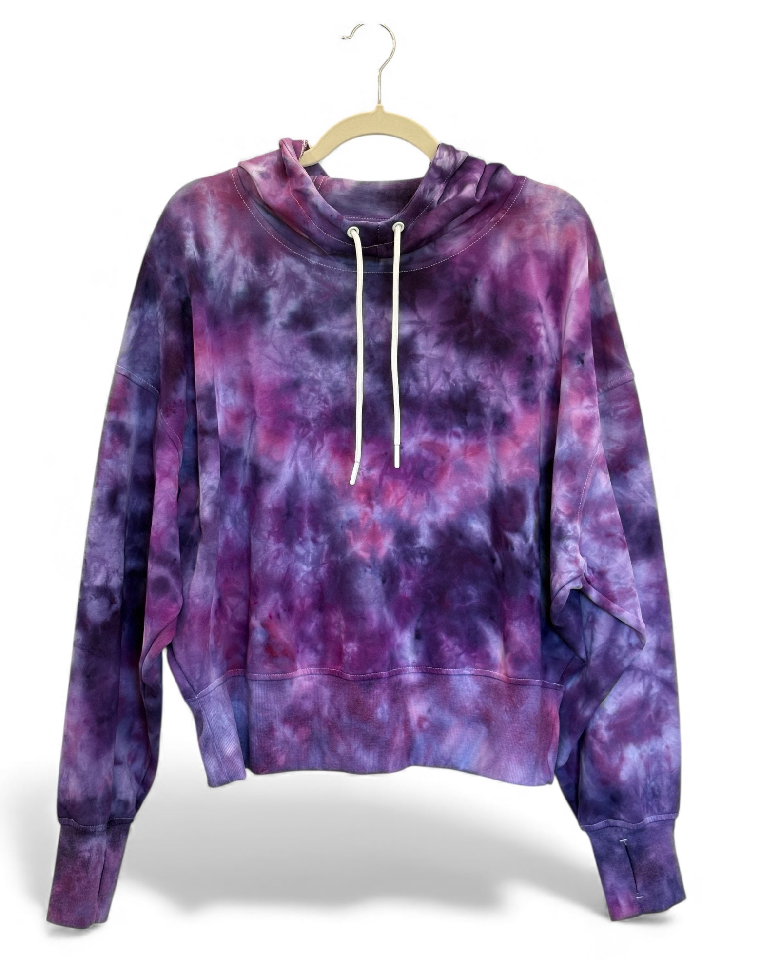 XL Women’s Pull Over Crop Hoody “Spilled Juice”