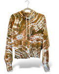 Medium Women’s Pull Over Crop Hoody “Camelia”