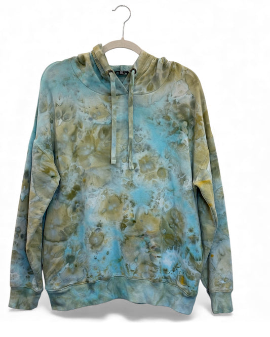 Medium Women’s Pull Over Hoody “Land and Sea”