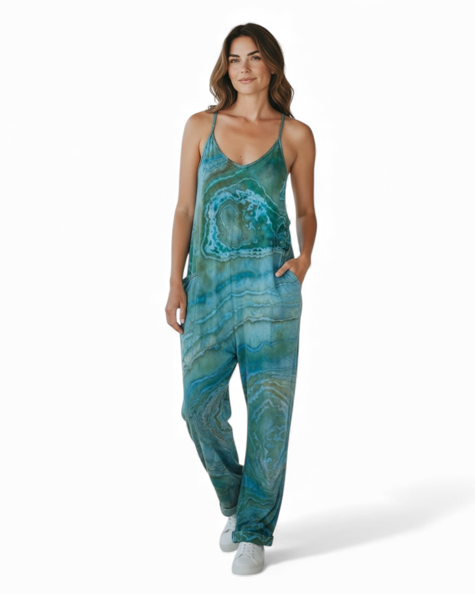 XL Fit and Flare Crinkle Gauze Maxi Dree