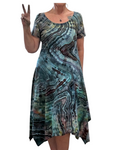 Large Short Sleeve Cotton Dress